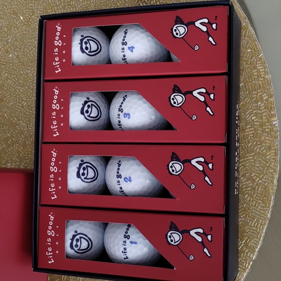 Life is Good Golf Balls - Box of 12 - Picture 2 of 3
